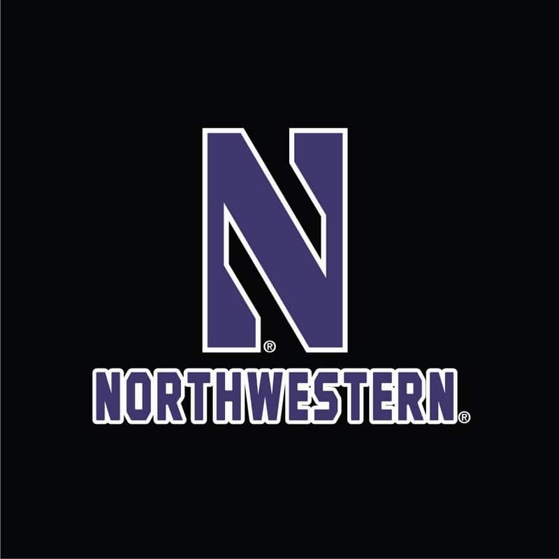Northwestern University Wildcats Champion Men's Black Victory Jacket -2