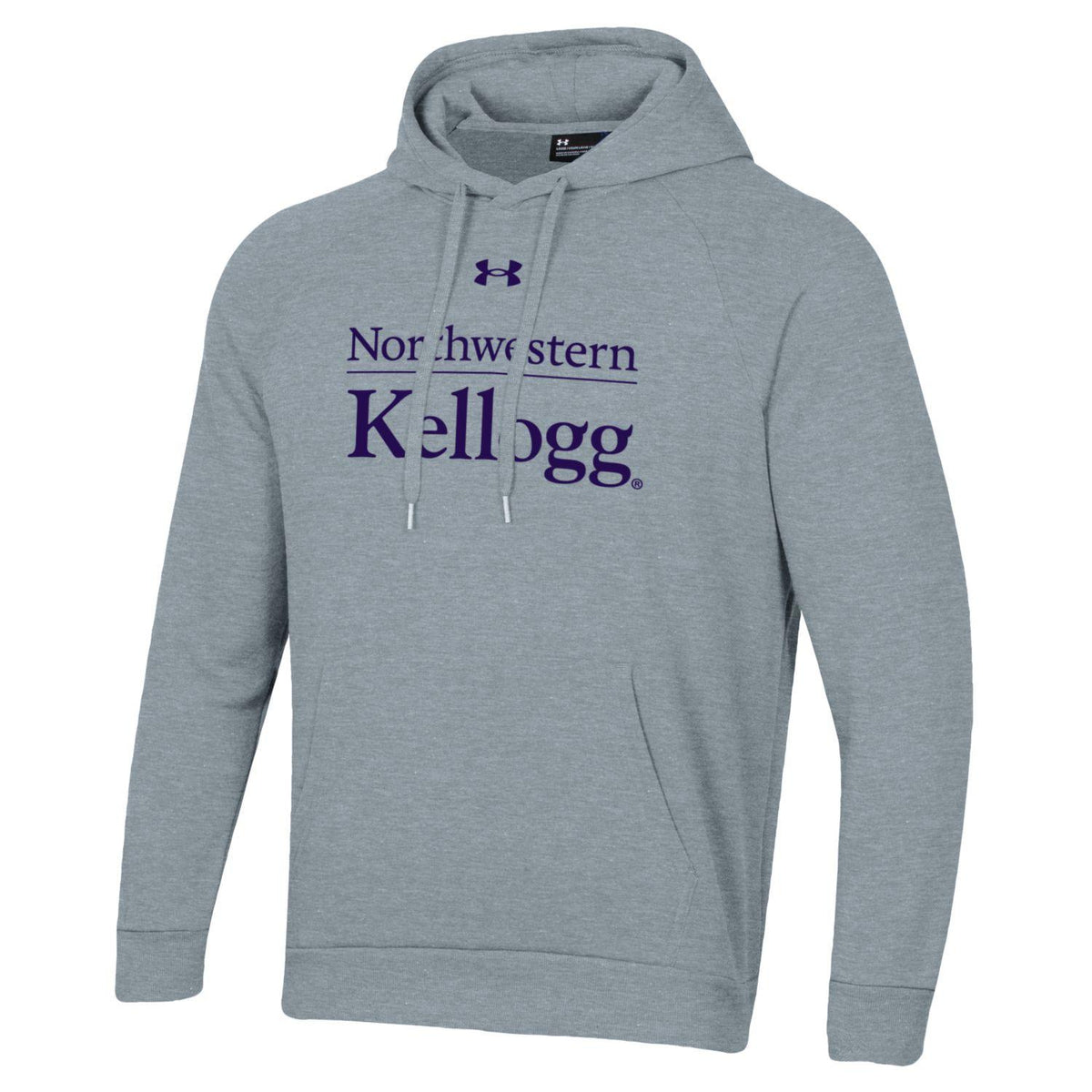 Kellogg Men's True Grey Heather All Day Fleece Hooded Sweatshirt