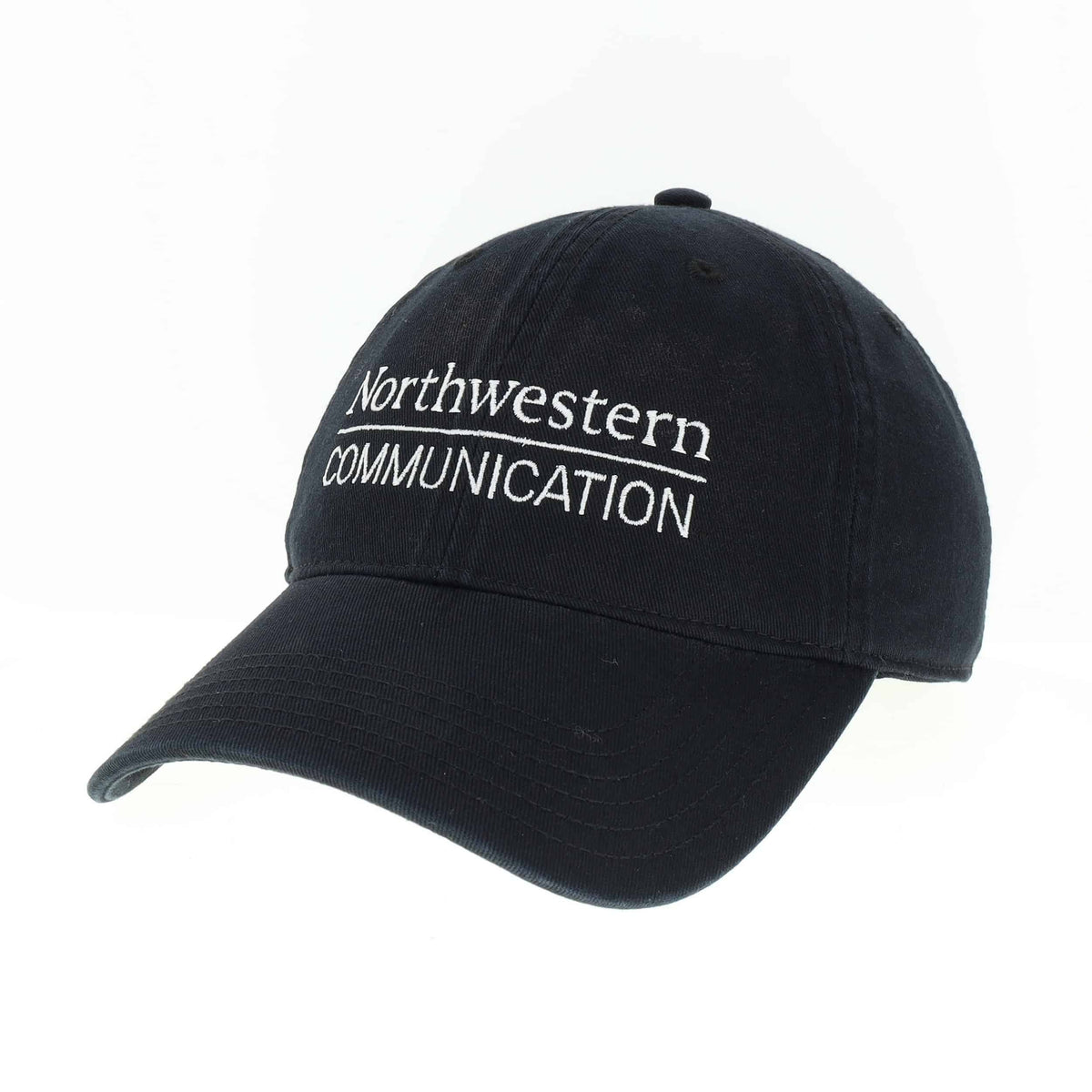 Northwestern School of Communication Legacy Unconstructed Adjustable Black Hat