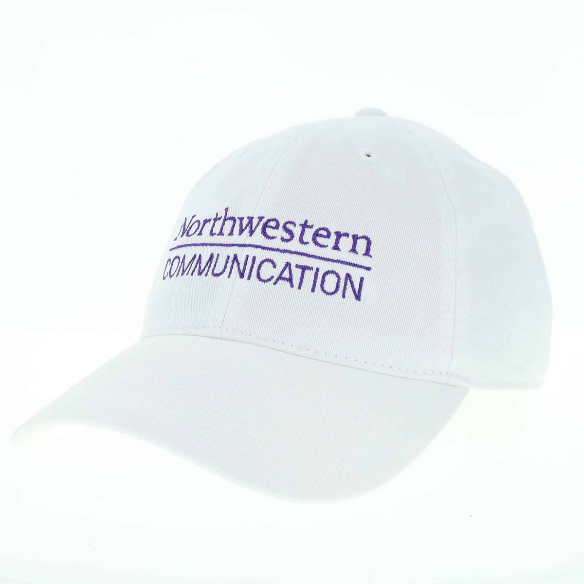 Northwestern School of Communication Legacy Unconstructed Adjustable White Hat
