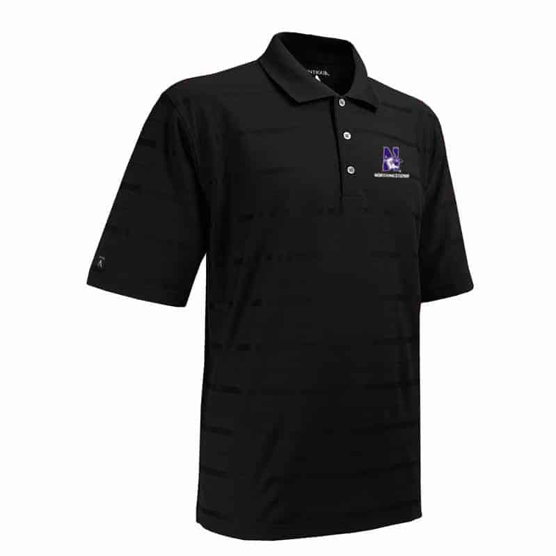 Northwestern Widcats Antigua Men's Polo Shirt Tone 100054