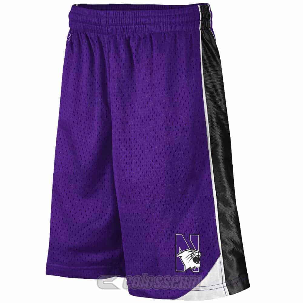 Northwestern Wildcats Colosseum Youth Purple Vector Short