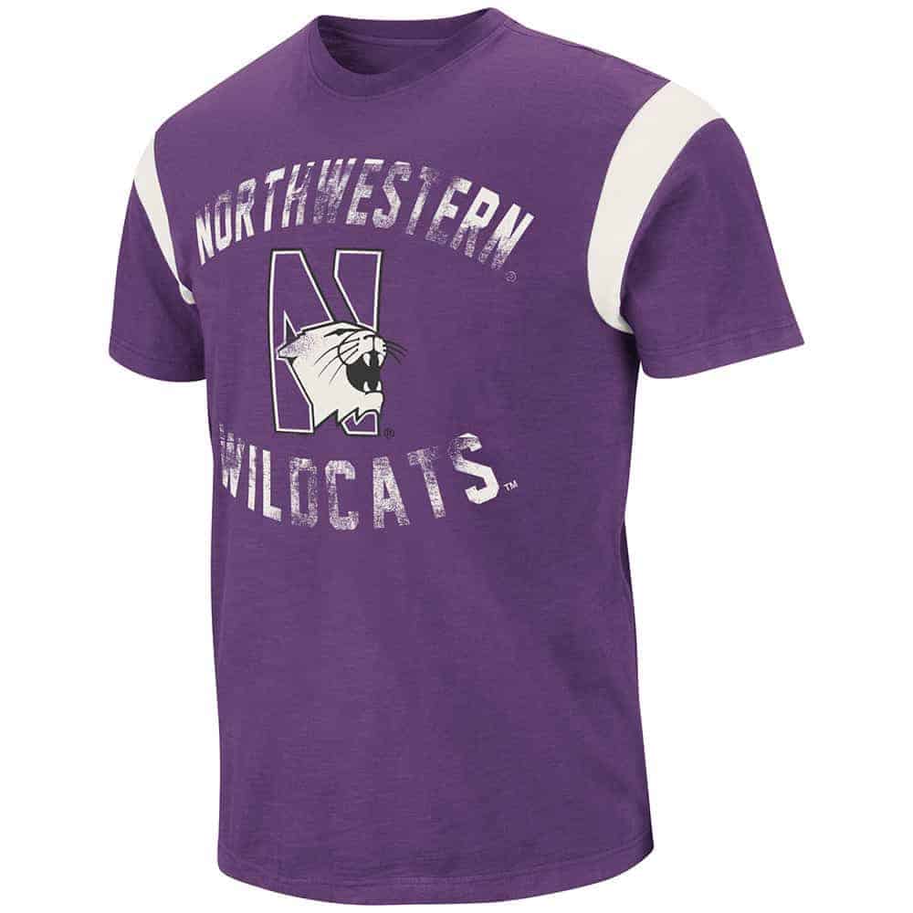 Northwestern Wildcats Colosseum Youth Tee Shirt