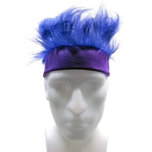 Purple Headband Wig
