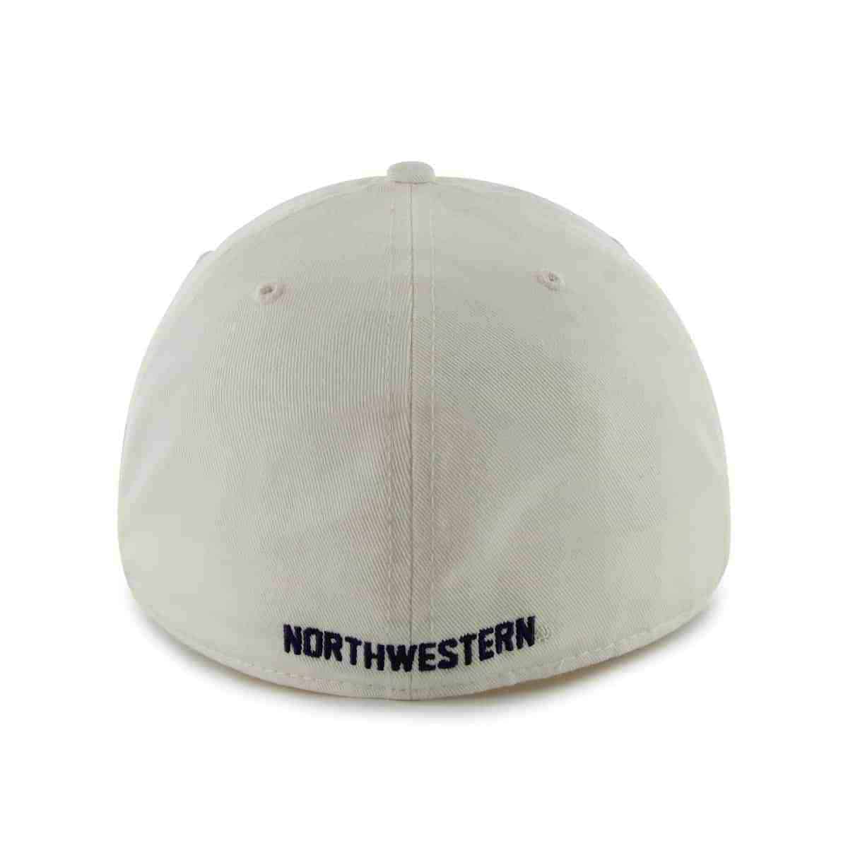 Northwestern Wildcats 47 Brand White Fitted Franchise Hat