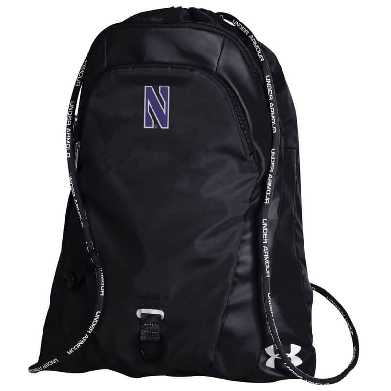 Northwestern University Wildcats Under Armour Undeniable Black Sack Pack UF19