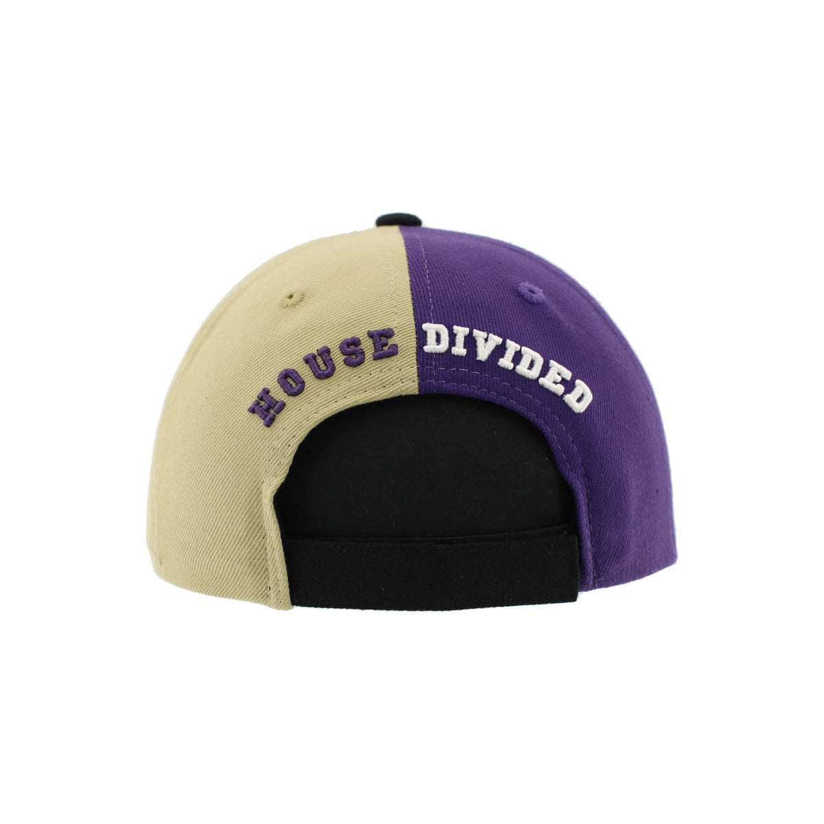 Northwestern University Wildcats House Divided Hat with University of Washington Huskies