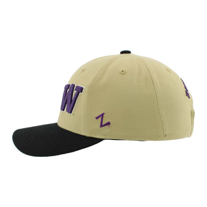 Northwestern University Wildcats House Divided Hat with University of Washington Huskies