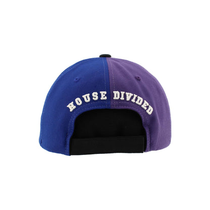 Northwestern University Wildcats House Divided Hat with Florida Gators-Back