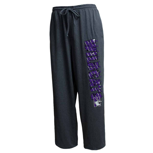 Northwestern University Wildcats Adult Light Weight Pants