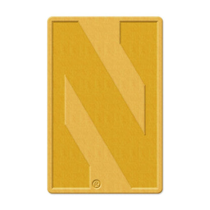 Northwestern Wildcats Gold Tone Collectors Enamel Pin with Stylized N Design