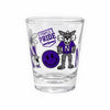 Northwestern University Wildcats 1.5 oz. Clear Collector Shot Glass with Native Design