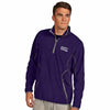 Northwestern / Kellogg Antigua Men's Purple Ice 1/4-Zip Polar Fleece