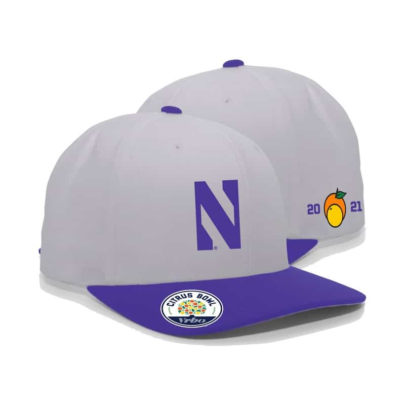 Northwestern University Wildcats Citrus Bowl 2021 Adjustable Hat