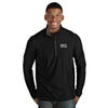 Northwestern / Kellogg Antigua Men's Black Tempo 1/4 Zip