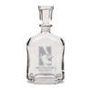 Northwestern University Wildcats 23.75 oz Crystal Decanter with Deep Etched N-Cat Design