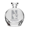 Northwestern University Wildcats 23.75oz Puccini Decanter with Deep Etched N-Cat Design