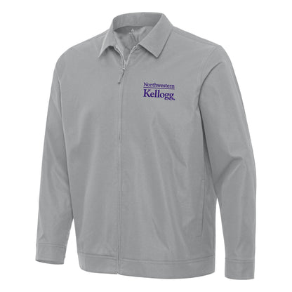 Northwestern I Kellogg Antigua Men's Pivot Skyscraper Jacket -2