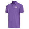 Northwestern I Kellogg Antigua Men's PAR3 Purple Heather Polo Shirt