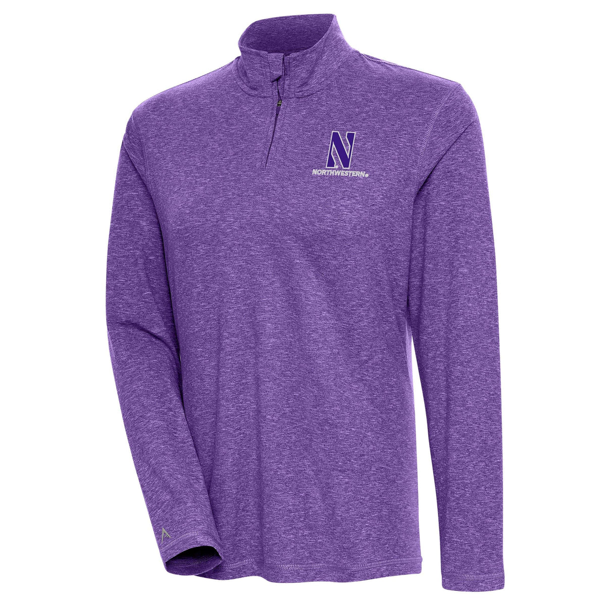 Northwestern University Wildcats Women's Antigua Comfort Purple 1/4 Zip Pullover