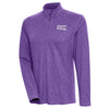 Northwestern I Kellogg Women's Antigua Confront Purple Heather 1/4 Zip Pullover
