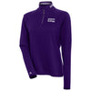 Northwestern I Kellogg Women's Antigua Milo Purple 1/4 Zip Pullover