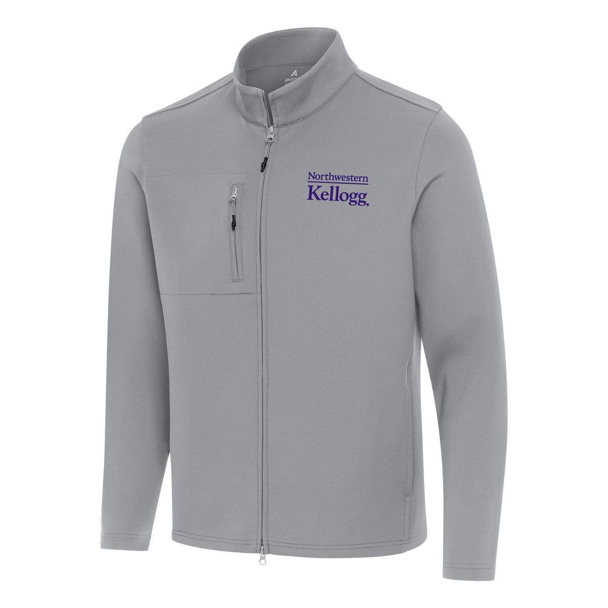 Northwestern I Kellogg Antigua Men's Objection Skyscraper Jacket