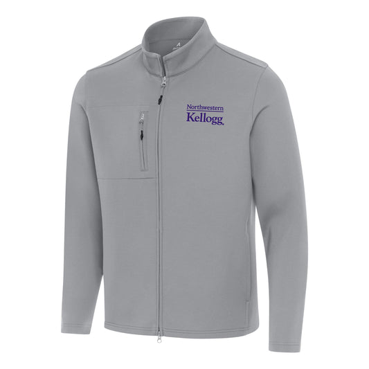 Northwestern I Kellogg Antigua Men's Objection Skyscraper Jacket