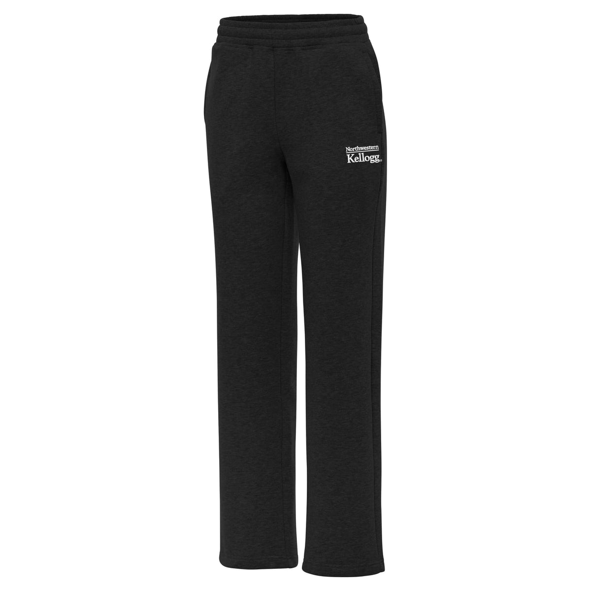 Northwestern I Kellogg Women's Antigua Victory Black Sweatpants-2