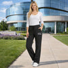 Northwestern I Kellogg Women's Antigua Victory Black Sweatpants
