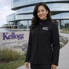 Northwestern I Kellogg Women's Antigua Links 2 Golf jacket in Black Color