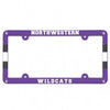 Northwestern Wildcats Full Color Plastic Universal License Plate Frame