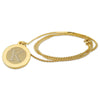 Northwestern | Kellogg Gold Plated Plated Pendant Necklace with K Design