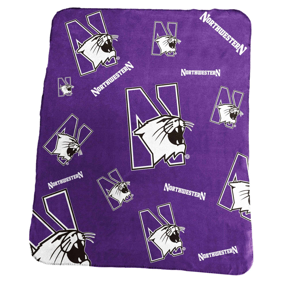 Northwestern University Wildcats Purple Classic Fleece Blanket