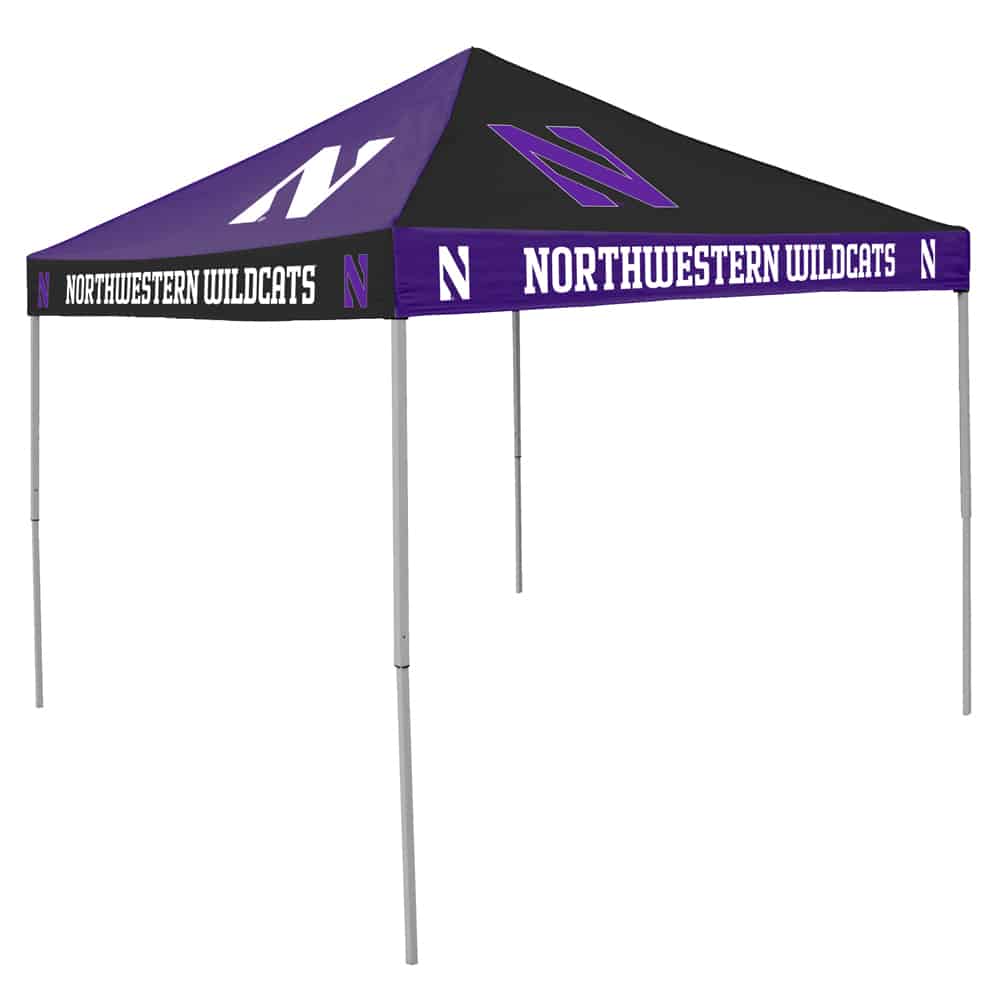 Northwestern University Wildcats Deluxe Checkerboard Canopy Tent