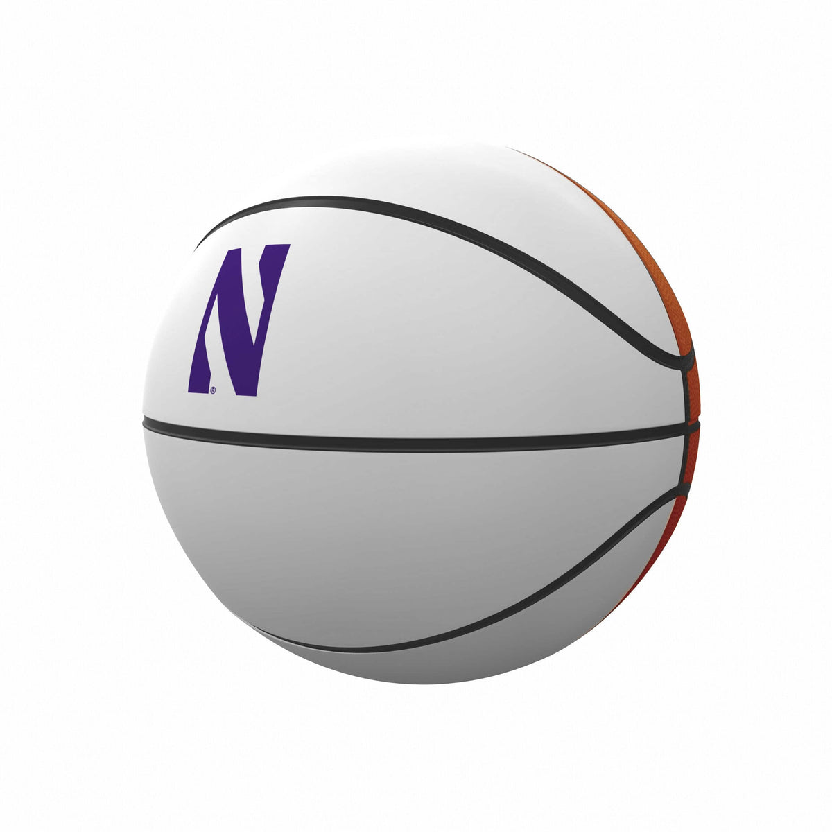 Northwestern University Wildcats Officially licensed Autograph Mini Basketball With Stylized N Design