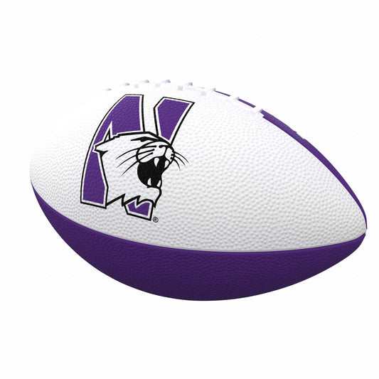 Northwestern University Wildcats Rubber Junior Football 10.5"