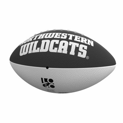 Northwestern University Wildcats Rubber Junior Football 10.5"-3
