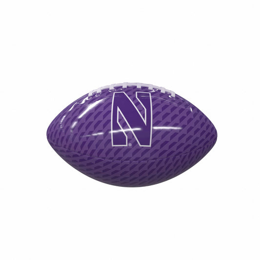 Northwestern University Wildcats Glossy Purple Mini Football 9"