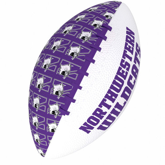Northwestern University Wildcats Rubber Mini Football 9"