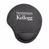 Northwestern I Kellogg Laser Engraved Black Velour Mousepad3