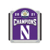 Northwestern University Wildcats Citrus Bowl 2021 Champions Collector Pin