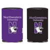 Northwestern University Wildcats Full Color Two Sided Print Collapsible Koozie Can Cooler with Northwestern University Over N-Cat Design