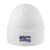 Northwestern I Kellogg North Pole White Knit Cuff Hat
