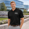 Northwestern I Kellogg Antigua Men's Tribute Black Polo Shirt