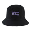 Northwestern I Kellogg Black Sunny Floppy Bucket Hat