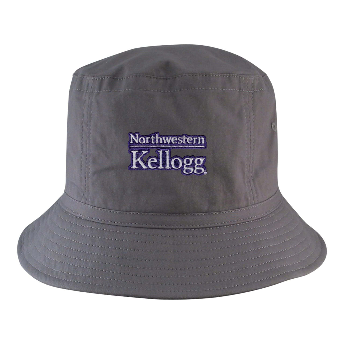Northwestern I Kellogg Slate Grey Sunny Floppy Bucket Hat