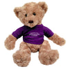 Northwestern University Wildcats Dexter Tan Teddy Bear Wearing Purple "Somebody from Northwestern Loves Me" Tee Shirt