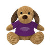 Northwestern University Wildcats Friendly Bunch Dog Wearing Purple "Somebody from Northwestern Loves Me" Tee Shirt