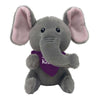Northwestern I Kellogg Little Buddies Plush Elephant Wearing Purple "Northwestern I Kellogg" Bandana